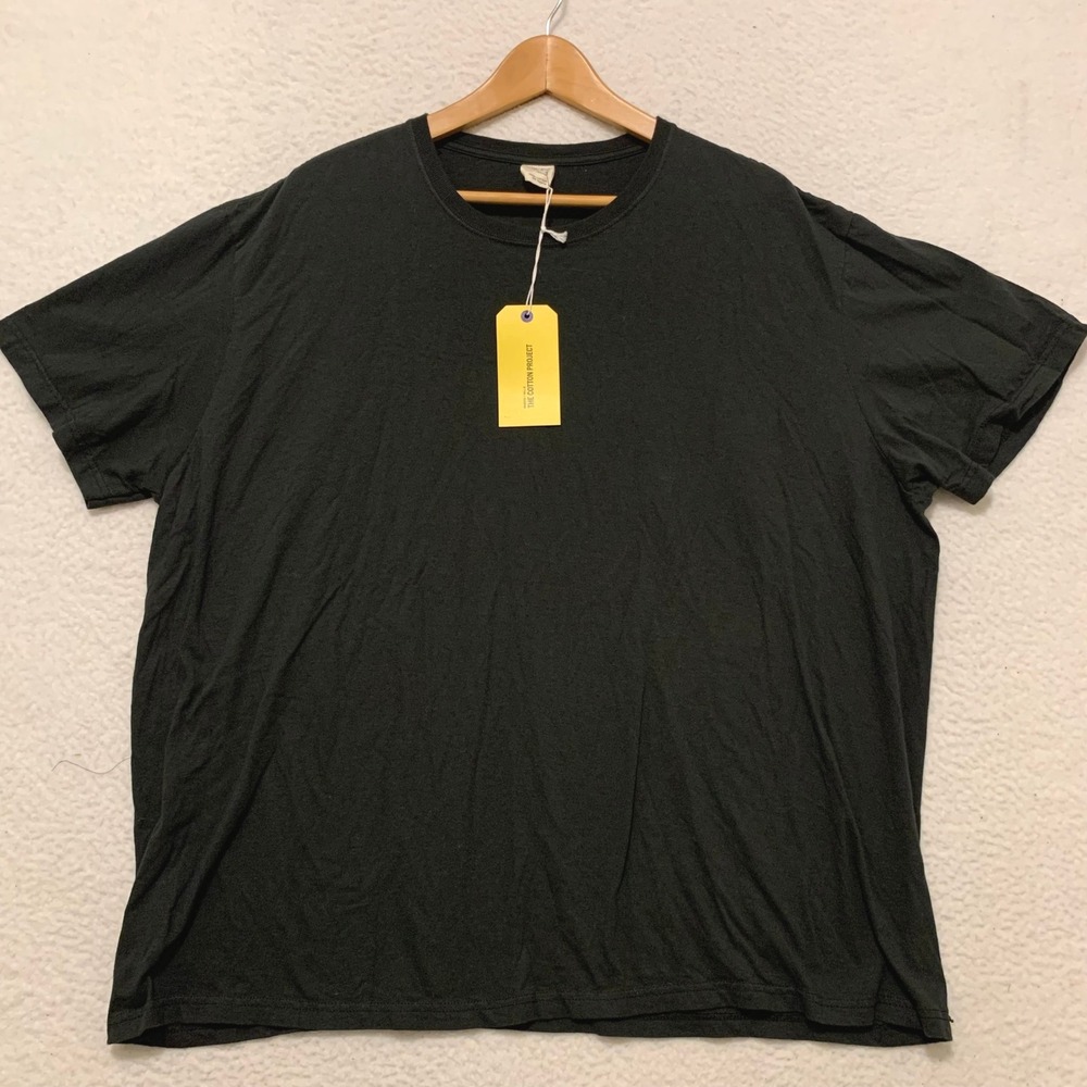 Imogene + Willie The Cotton Project T-Shirt Mens 2XL Single-Origin Black NWT!